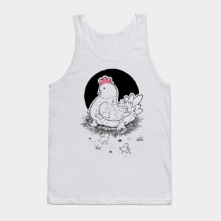 Hen with nestlings Tank Top